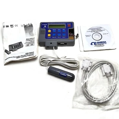 Omega THA2 Temperature Humidity Alarm and Data Logger - Image 1 of 4