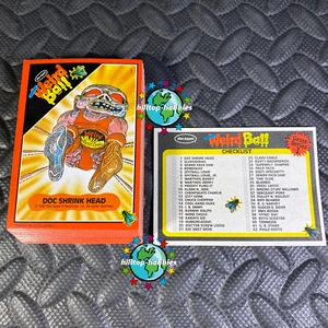 WEIRD BALL 42-CARD SET 1986 MEL APPEL, HONG KONG garbage pail kids madball wacky - Picture 1 of 3