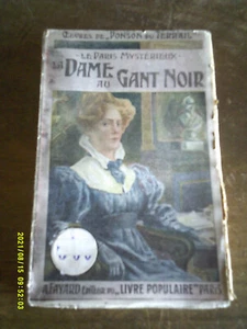 PONSON DU TERRAIL LE PARIS MYSTERIEUX LA DAME AU GANT NOIR ARTHEME FAYARD EO - Imagen 1 de 3