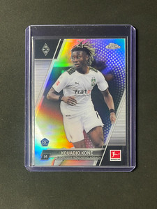 2021-22 Topps Chrome Bundesliga Soccer Kouadio Kone Refractor #78