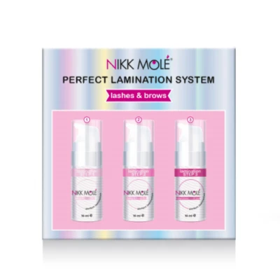 EYEBROW AND EYELASH LAMINATION SET “PERFECT LAMINATION” NIKK MOLE - Image 1 of 2