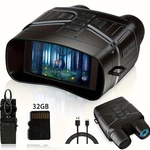 Night vision goggles infrared digital binoculars for total darkness surveillance - Picture 1 of 15