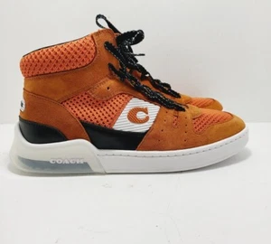 COACH MEN'S CITYSOLE HIGH TOP SNEAKERS- CANYON  SIZE:10 D  #C7087 - Picture 1 of 6