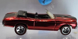 Vintage 1998 Hot Wheels 1970 Chevelle SS Diecast Car Convertible Maroon - Picture 1 of 6