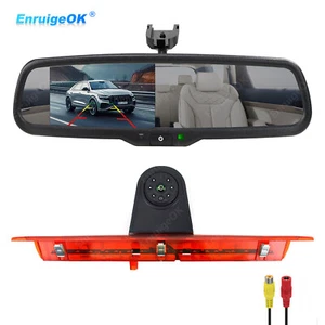4,3" Spiegel Monitor + Bremslicht Rückfahrkamera für Ford Transit Van 2014-2024 - Bild 1 von 23