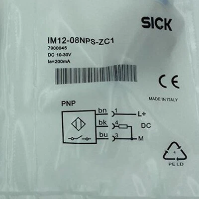 ONE NEW SICK IM12-08NPS-ZC1 7900045 Photoelectric switch Quality assurance - Image 1 of 4