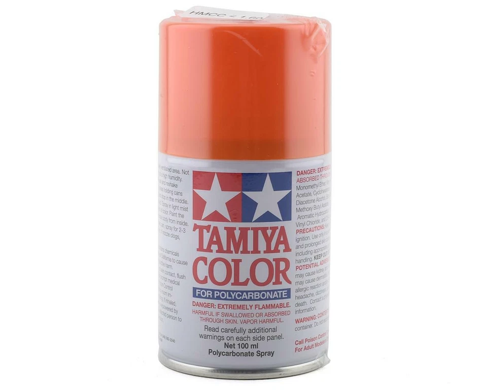 Tamiya Spray Lacquer Ps62 Pure Orange 3 Oz Tam86062