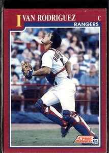1991 Score Rookie & Traded #82T Ivan Rodriguez - Bild 1 von 2