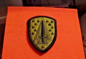 ARMY PATCH, 1ST SECURITY FORCE ASSISTANT BRIGADE ,MULTI-CAM,SCORPION,W/HOOK LOOP - Picture 1 of 1