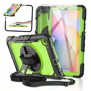 Case for Samsung Galaxy Tab S6 Lite Case 10.4" [with Tempered Green & Black - Picture 1 of 7
