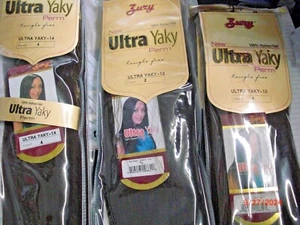 Zury 100% Human Hair for Weaving ULTRA YAKY PERM - Picture 1 of 5