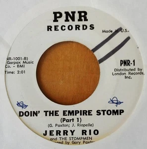 JERRY RIO & THE STOMPMEN - DOIN' THE EMPIRE STOMP PT. 1 & 2 - PNR 45 - INSTRO - Picture 1 of 1