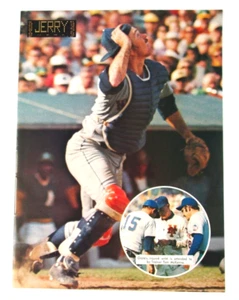 Magazine Baseball Print Page New York Mets Catcher Jerry Grote Pictorial - Picture 1 of 2