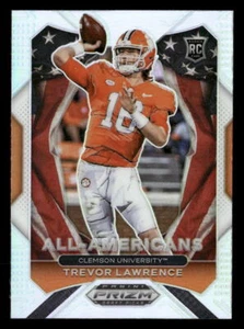 2021 Prizm Draft Picks Collegiate Trevor Lawrence #181 SILVER RC Clemson - Picture 1 of 2