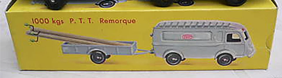 CIJ 3/60T RENAULT 1000Kg +RE%POQUE PTT BOITE COPIE REPRO VIDE - Photo 1/1