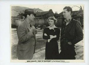WEST OF SHANGHAI Original Movie Still 7x10 Trimmed Boris Karloff 1937 25051 - Picture 1 of 2