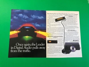 1988 1989 LOTUS ESPRIT SONY VINTAGE ORIGINAL PRINT AD ADVERTISEMENT PRINTED - Imagen 1 de 1