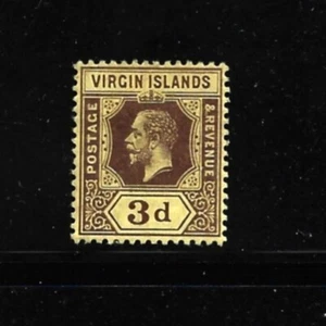Virgin Islands Stamp-Scott # 42-3 p-Mint/LH-OG-1913-George V - Picture 1 of 1