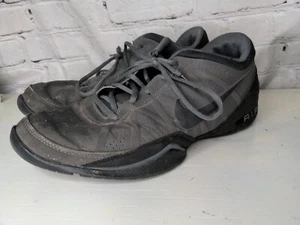NIKE AIR RING LEADER LOW Men's Athletic Sneakers Grey/Black Color Size 10 Lace - Picture 1 of 7