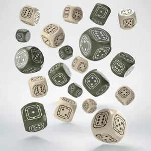 Q-Workshop BNIB Fortress Compact D6: Beige & Olive - Picture 1 of 1