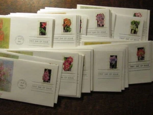 1992 FDC Set of 50 - Scott# 2647-96 - Wildflowers - Fleetwood Cachet UA - Picture 1 of 2