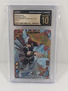 My Hero Academia CCG Blazing Icicle 5/11 MHA04-CLR01 Pristine 10 CGC *POP 1* - Bild 1 von 2