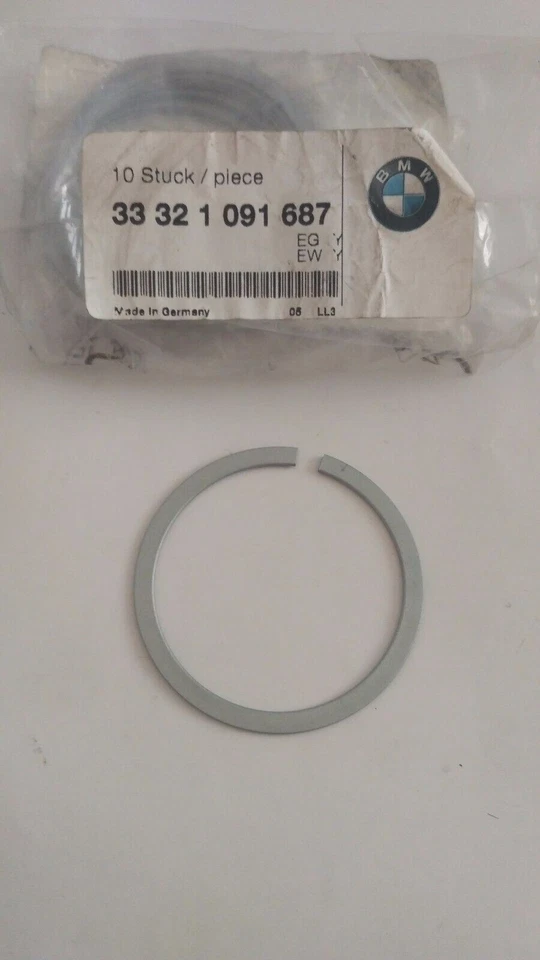 BMW 5' 6' 7' X5 X6 Z8 шаровой шарнир защелкивающиеся кольца (10)!!НОВЫЙ!! !!ПОДЛИННЫЙ!! 33321091687 - Изображение 1 из 1
