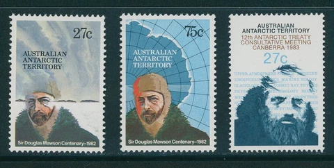 Australian Antarctic Ter Scott #L53//L56 MNH Sir Douglas Mawson $$ 396081 Cover