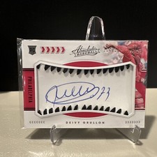 2020 Panini Absolute - RCBaseball Material Signatures #130 Deivy Grullon # /125