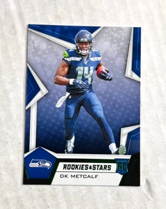 DK METCALF 2019 Panini Rookies & Stars GREEN FOIL PARALLEL SP RC #127! RARE! - Picture 1 of 1