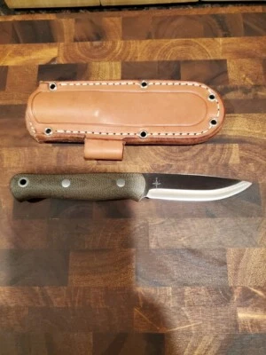 Ultra Lite Bushcrafter CPM 3V Green Micarta Scales - Image 1 of 4