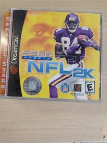 NFL 2K - Sega Dreamcast - CIB - Mint Disc - Pristine - Free Shipping