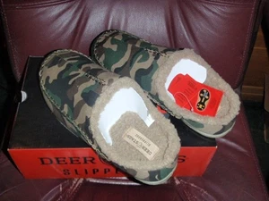 Deer Stags Herren Slipper Größe 12 (Herren) Camouflage UVP $ 49,99 NEU IM KARTON - Bild 1 von 4
