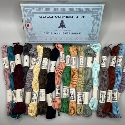 Embroidery Thread Cotton DMC Retors À Broder  No.4 10m VTG NOS – You Pick Color - Image 1 of 2