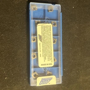 Qty. 10, Manchester OTM CCMT060204 Gd. 5N Carbide Turning Inserts. CCMT 2(1.5)1 - Picture 1 of 3