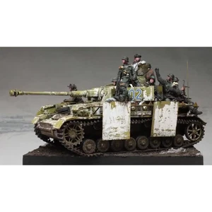 1/35 13pcs Resin Model Kit German Soldier Tank Crew (no tank) WW2 Unpainted - Picture 1 of 6