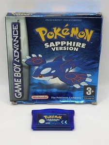 Pokémon Versione Zaffiro, Gameboy Advanced Uk in scatola - Foto 1 di 12
