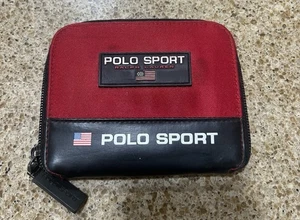 Bolso sin asas Ralph Lauren Polo deportivo con cremallera de colección. - Imagen 1 de 9
