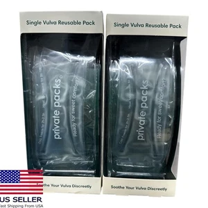 Private Packs Single Vulva Reusable Pack Personal PadX2 - Picture 1 of 3