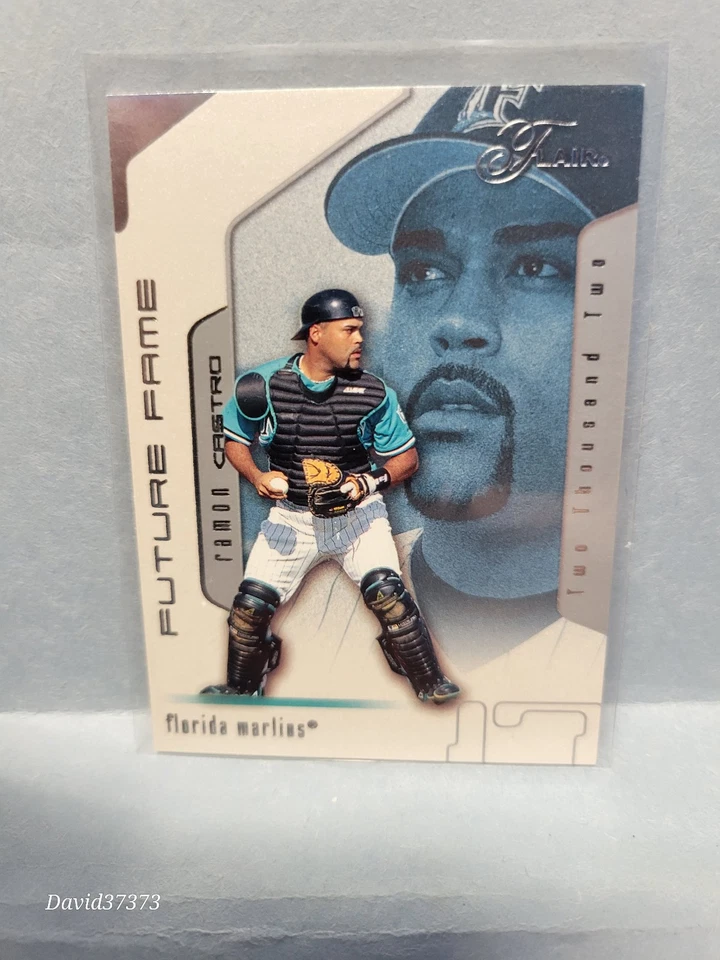 2002 Flair - Future Fame Ramon Castro #122 /1750 - Image 1 of 2