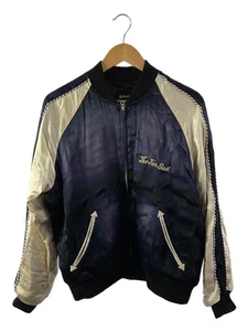 Schott Aging Suka Navy Rayon S Leather Jacket Men’s - Picture 1 of 5