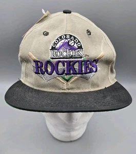 Cappello snapback vintage anni 90 1993 Colorado Rockies stagione inaugurale anno - Foto 1 di 11