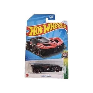 2024 Hot Wheels #185 HW Exotic 3/10 BUGATTI BOLIDE Black-Red w/Black AD Spoke - Picture 1 of 13