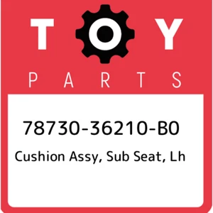 78730-36210-B0 Toyota Cushion assy, sub seat, lh 7873036210B0, New Genuine OEM P - Bild 1 von 1