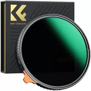 K&F Concept Lens Filter ND2 ND400 67mm 77mm 82mm NANO X Neutral Density  - Picture 1 of 8