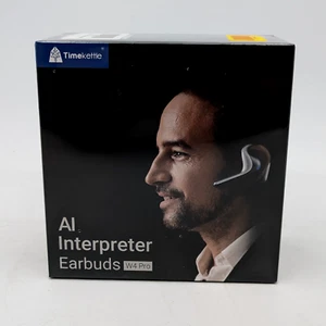 Timekettle W4 Pro AI Dolmetscher Ohrhörer mit Ladecase | AQ2G-W4 Pro - Bild 1 von 5
