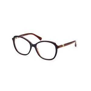 Max Mara MM5052 092 Blue Round Plastic Optical Eyeglasses Frame 57-17-140 5052 - Picture 1 of 3