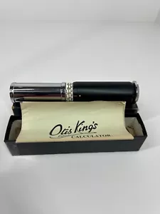 Vintage Otis King's Calculator Model K cylindrical slide rule box S7757 - Picture 1 of 20