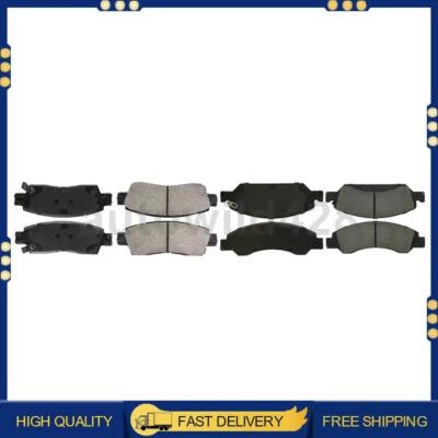 Juego de 2 juegos de pastillas de freno delanteras traseras para Cadillac XTS 2013 2014 2015 2016 2017 Foto 1 de 4