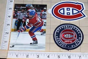 ANDREI MARKOV MONTREAL CANADIENS NHL HOCKEY POSTKARTE AUFKLEBER PATCH LOT - Bild 1 von 2